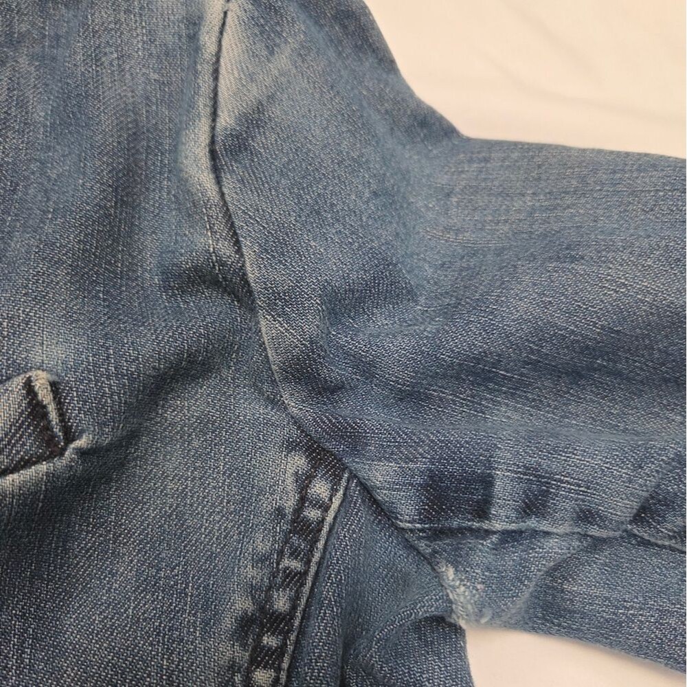 Anthropologie Louie Denim Jean Jacket Blazer 2 - Picture 8 of 8